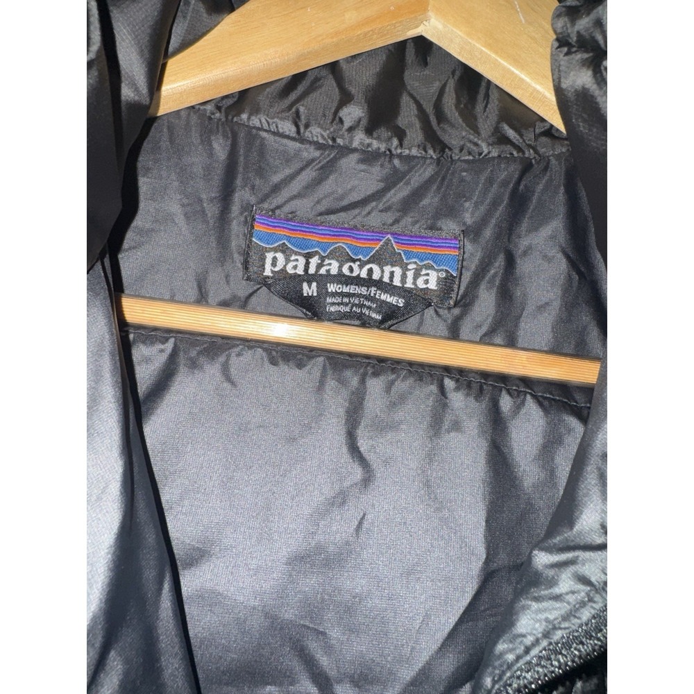 Patagonia Diamond Quilt Full Zip Nano Puff Jacket Black M Womens Great Condition - Picture 5 of 5